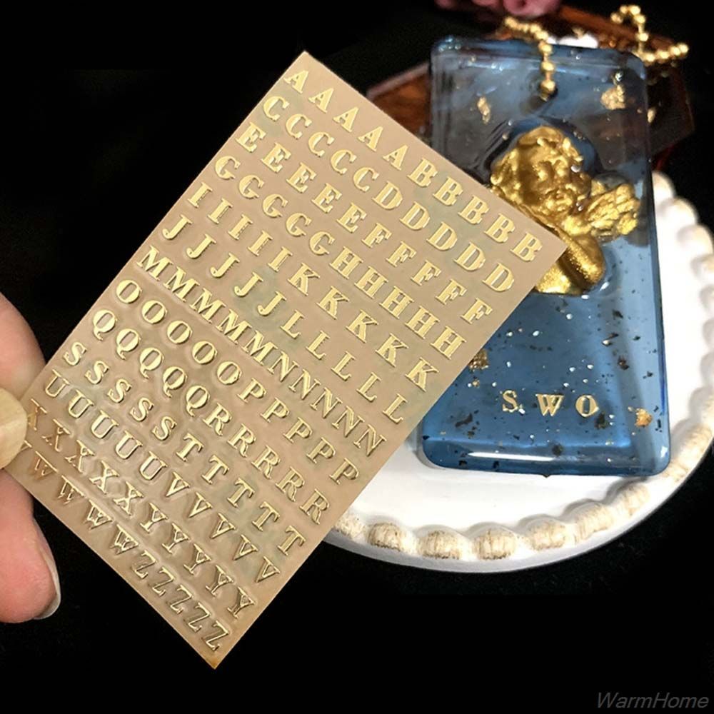 Resin Art Alphabet - Decoratie Epoxy Hars Filler Engelse Letters