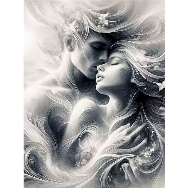 Resin Art Wallpaper - GATYZTORY Diamond Painting Wall Art Decoratieve