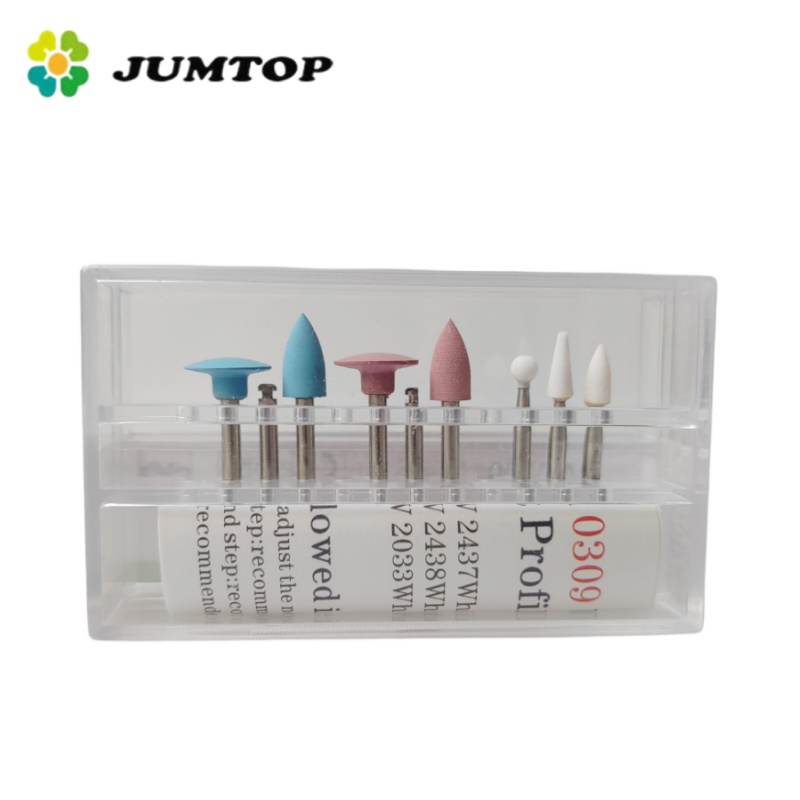 Resin Art Case - JUMTOP 9 stks/doos Tandheelkundige Composiet Polijsten