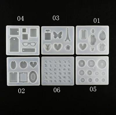 6-delige siliconenhars malset  - Resin Art Alphabet recensie en prijs
