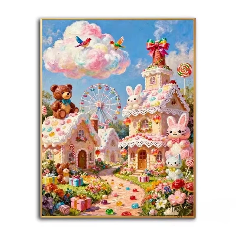 Diamond Painting Healing Castl - Resin Art Work recensie en prijs
