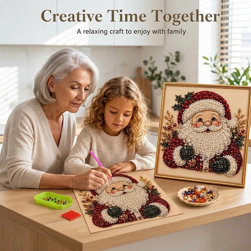 Kerst Parel Diamant Schilderku - Resin Art Work recensie en prijs