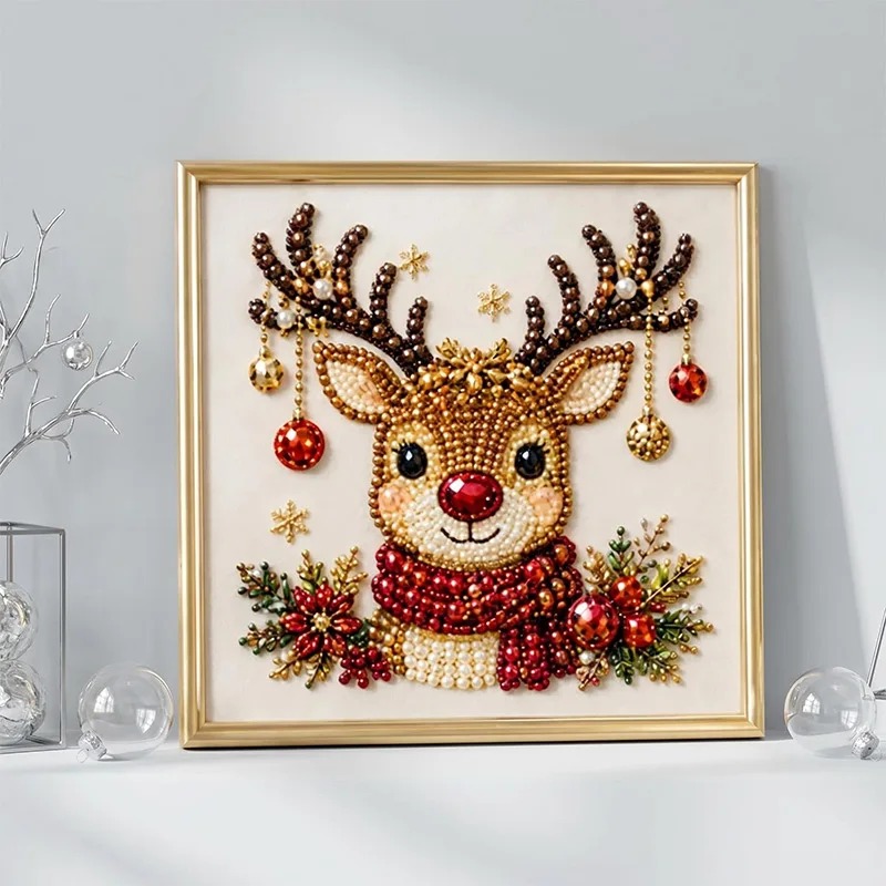 Kerst Parel Diamant Schilderku - Resin Art Work recensie en prijs