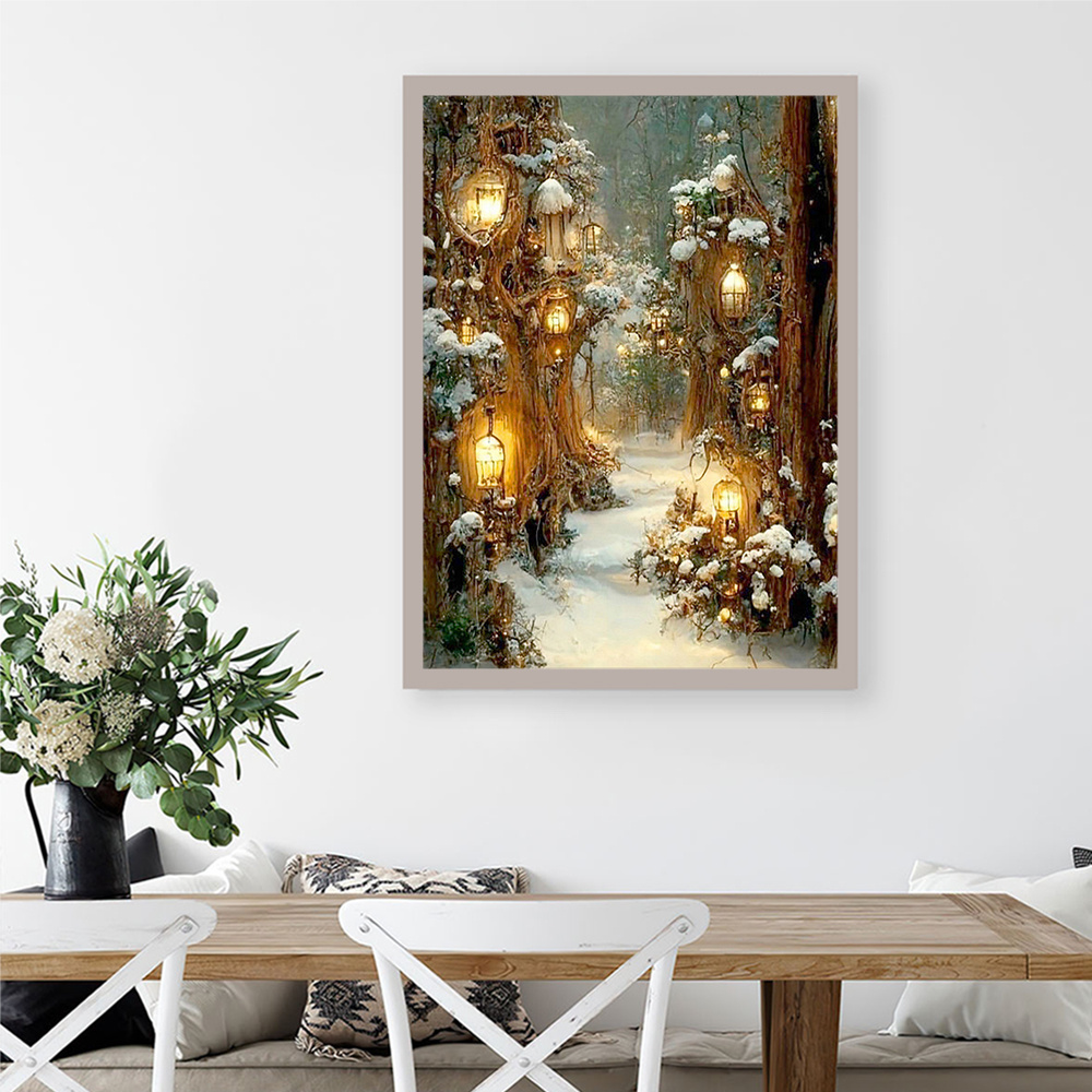 Huacan Diy Diamond Mozaïek Win - Resin Art Wallpaper recensie en prijs