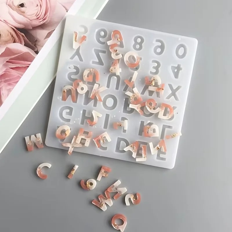 Kleine 26 hoofdletters hars si - Resin Art Alphabet recensie en prijs