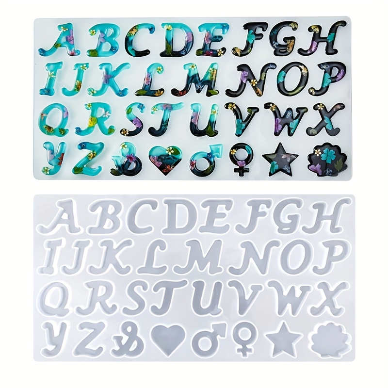 Harsgietmal A-stijl spiegel 26 - Resin Art Alphabet recensie en prijs