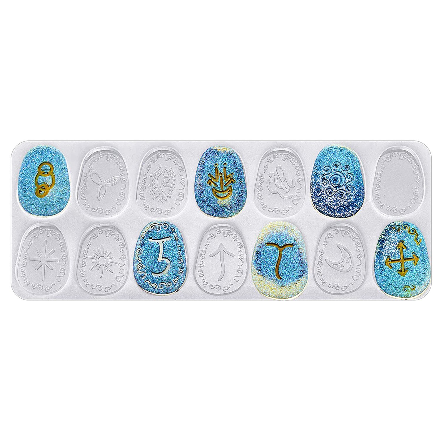 ABWZ-Witch Rune Harsen Mal Sym - Resin Art Alphabet recensie en prijs