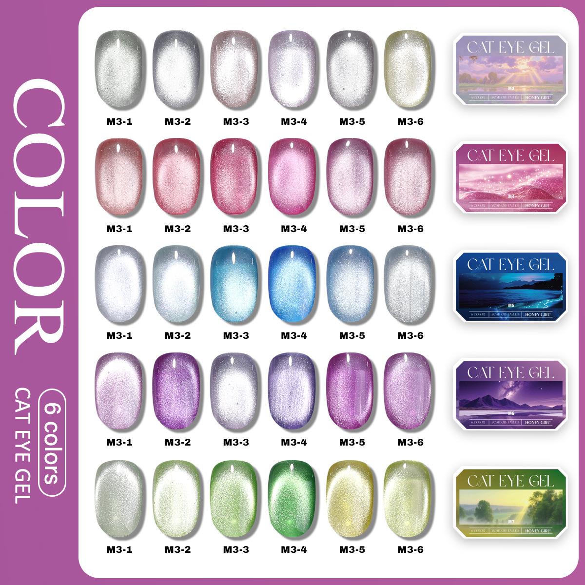 6 Grid Solid Cat Eye Gel Polis - Resin Art Case recensie en prijs