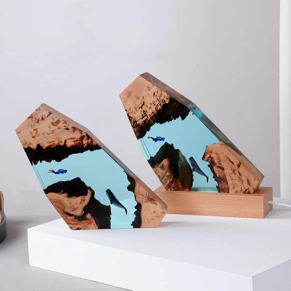 Nieuwe onderwatergrot walvis d - Resin Art Wedding Gift recensie en prijs