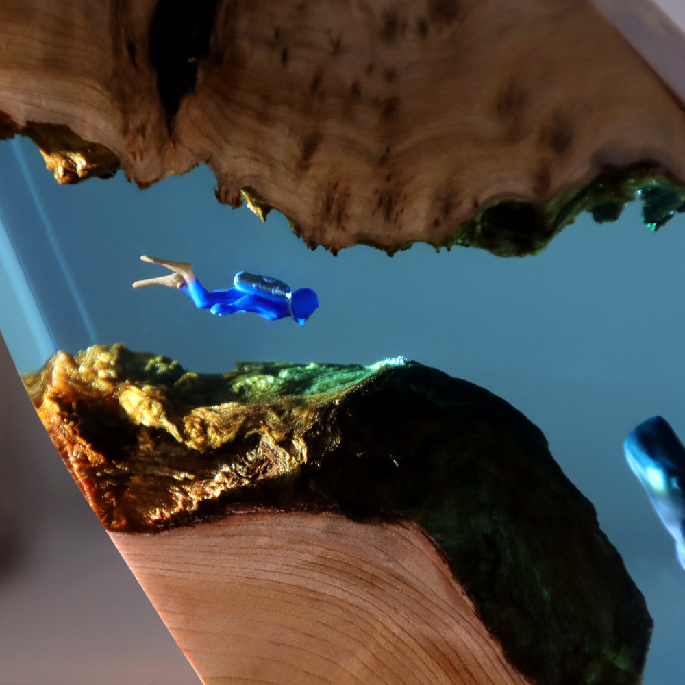 Nieuwe onderwatergrot walvis d - Resin Art Wedding Gift recensie en prijs