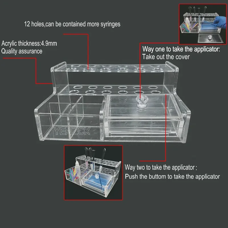 1Pc Tandheelkundige Houder voo - Resin Art Case recensie en prijs