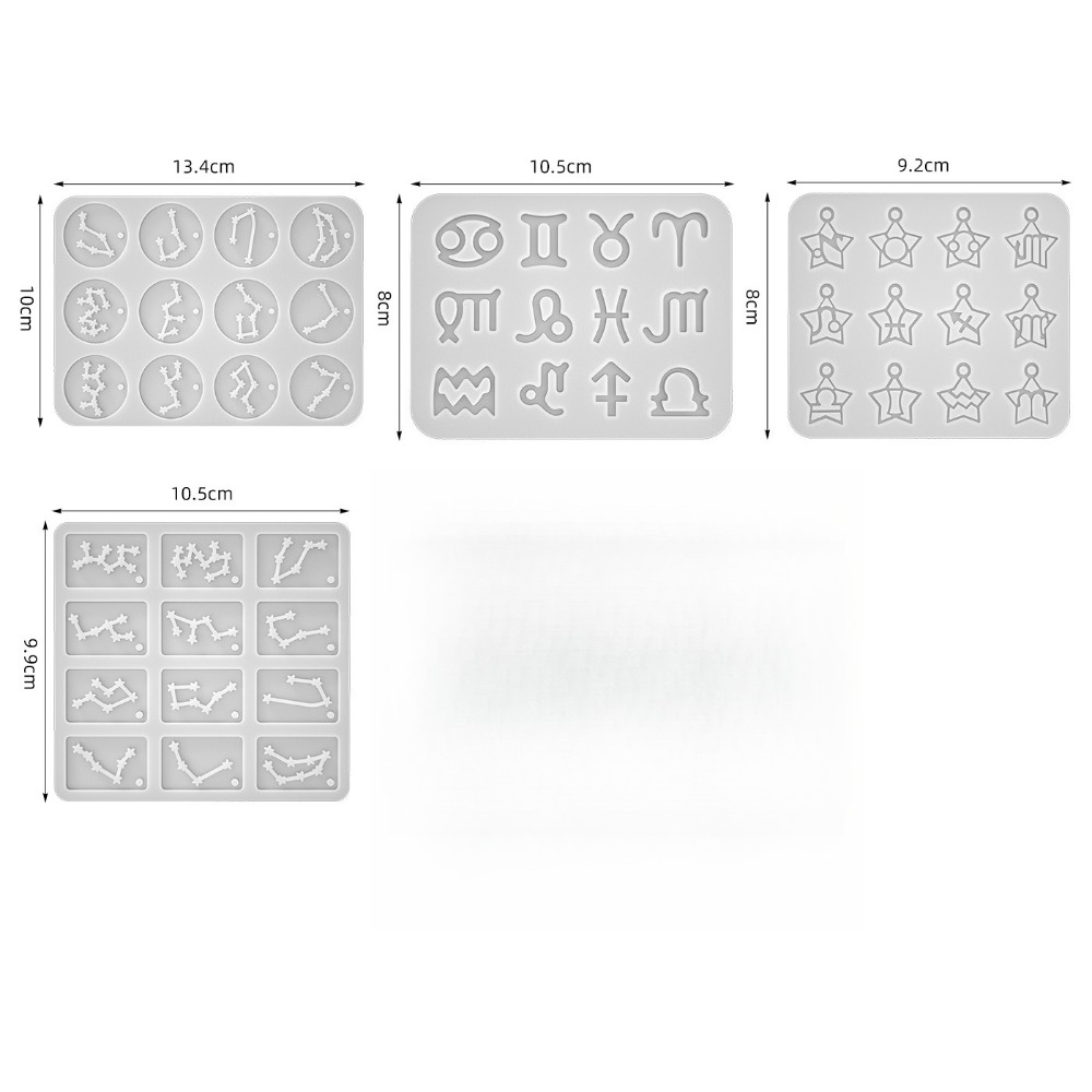 4 stijlen Eenvoudige Multifunc - Resin Art Alphabet recensie en prijs