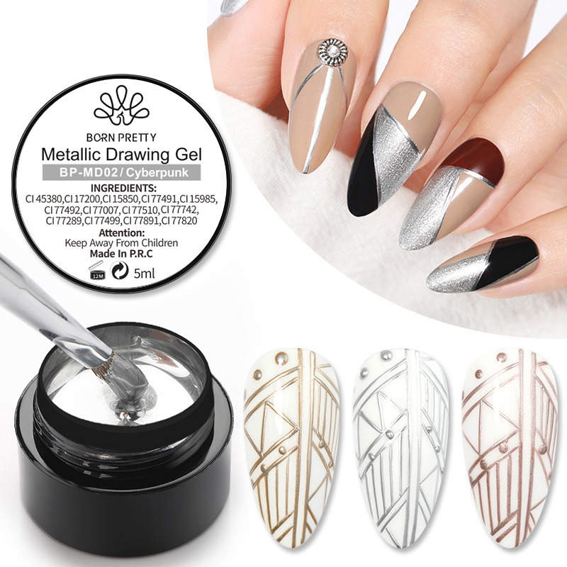 BORN PRETTY 5ml Metalen Gel Na - Resin Art Rose recensie en prijs