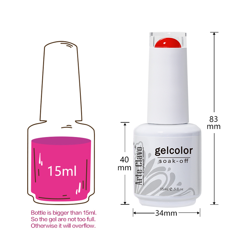 Arte Clavo 15ml Gel Nagellakke - Resin Art Equipment recensie en prijs