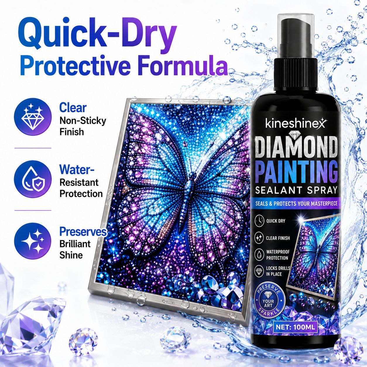 Diamond Painting Sealant Spray - Resin Art Work recensie en prijs
