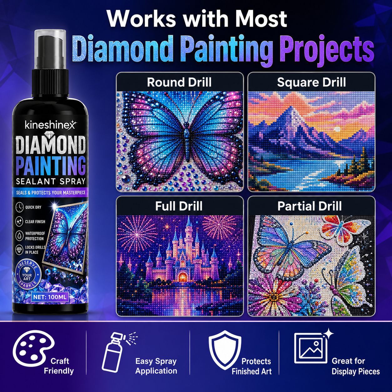 Diamond Painting Sealant Spray - Resin Art Work recensie en prijs