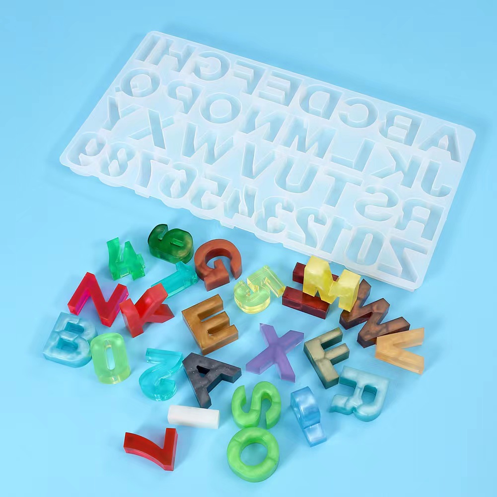 Thuis DIY Decor 1PC Kristal Ep - Resin Art Alphabet recensie en prijs
