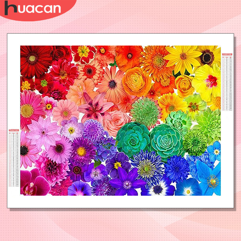 HUACAN Diamond Art Kits Bloem  - Resin Art Rose recensie en prijs