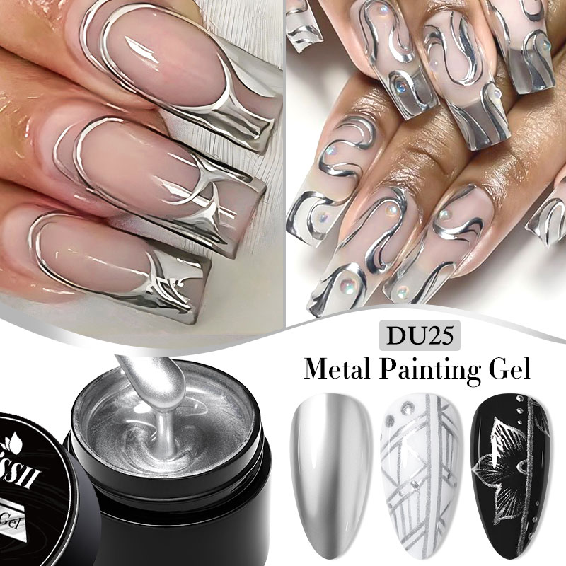 8ml Metaalverf Gel Nagellak No - Resin Art Rose recensie en prijs