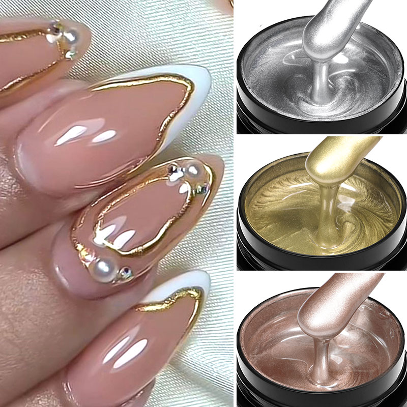 8ml Metaalverf Gel Nagellak No - Resin Art Rose recensie en prijs