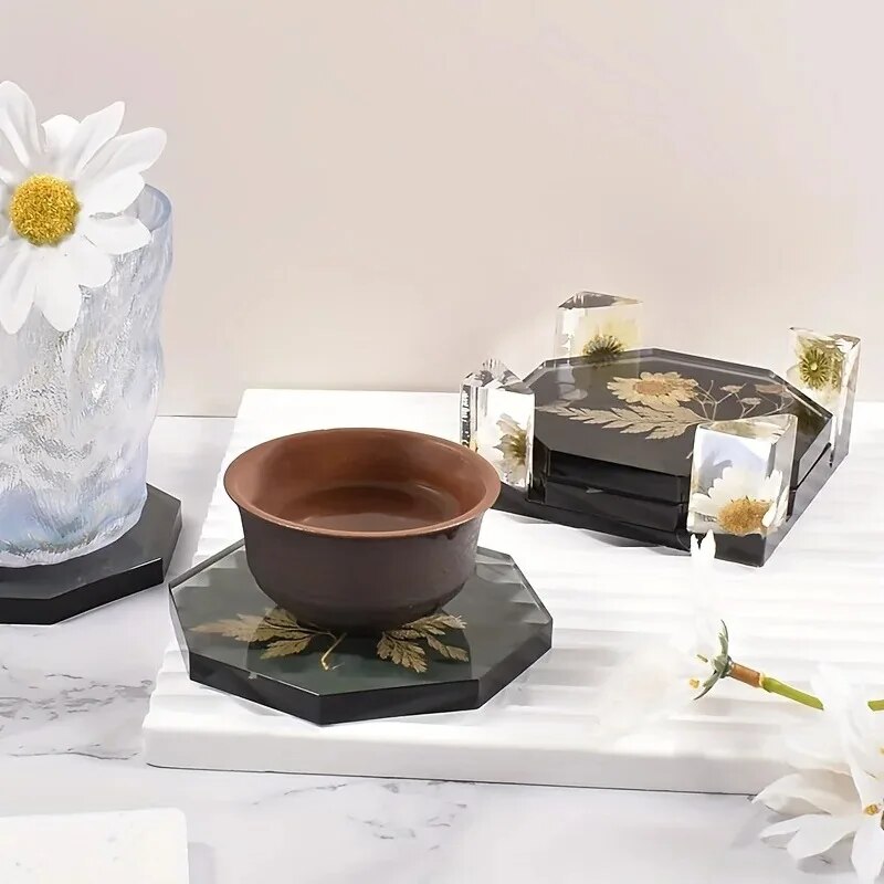 Coaster hars mallen set inclus - Resin Art Equipment recensie en prijs
