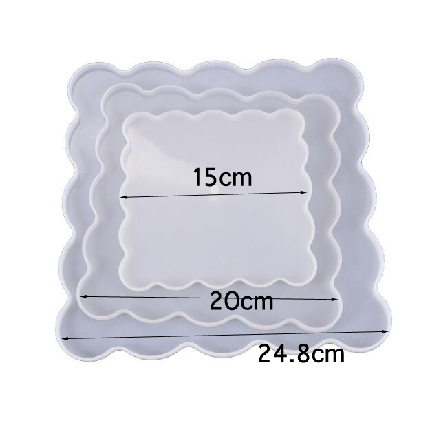 3-laags siliconen mal voor UV  - Resin Art Equipment recensie en prijs