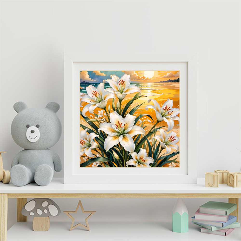 Evershine Lily Diamond Paintin - Resin Art Wallpaper recensie en prijs