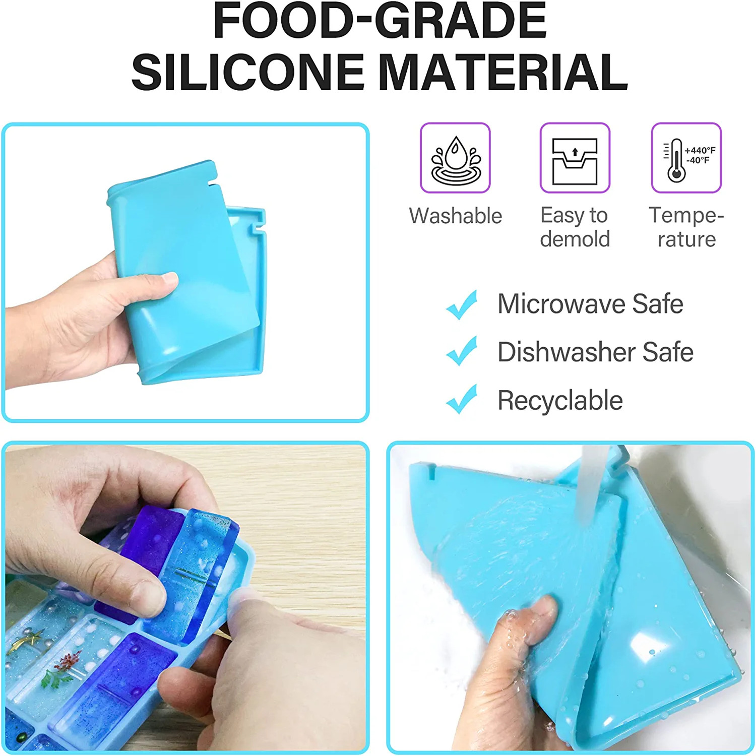 Domino Mallen Siliconen Epoxyh - Resin Art Equipment recensie en prijs