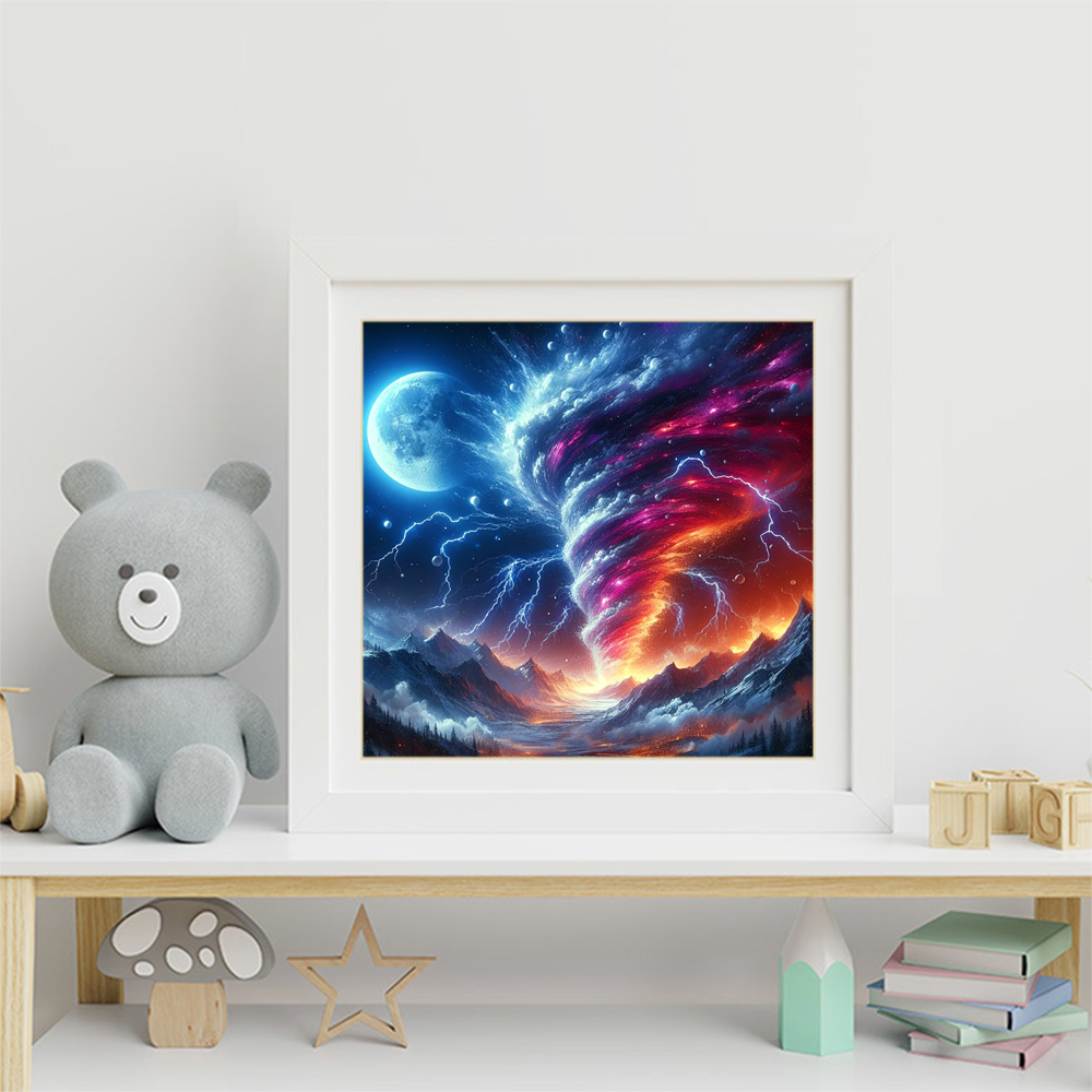 Evershine volledige vierkante  - Resin Art Wallpaper recensie en prijs